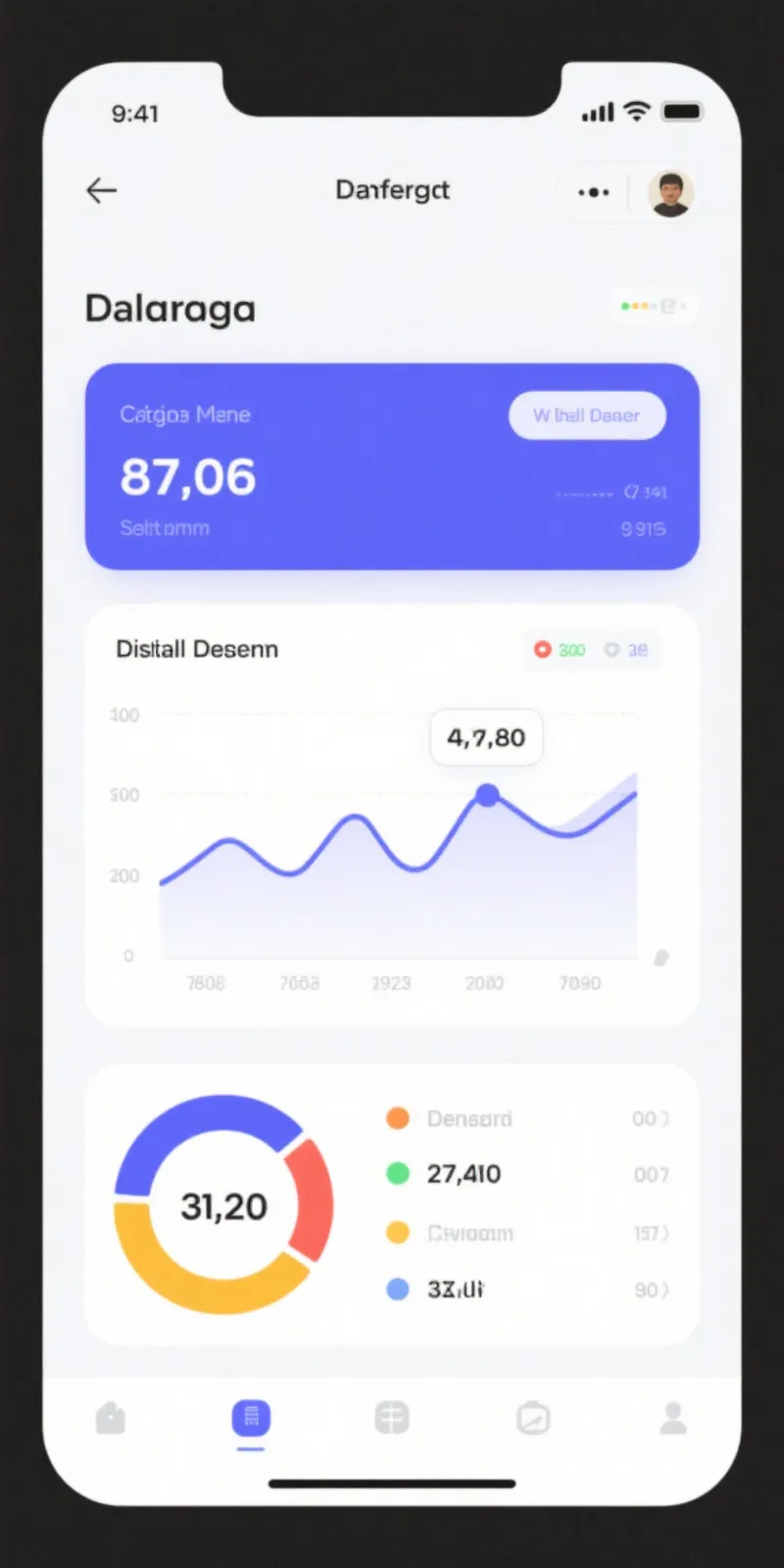 动物运动会 APP 界面展示