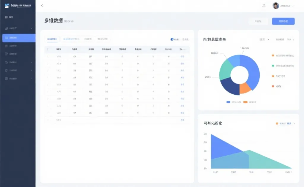 数据表格与多维对照逻辑设计